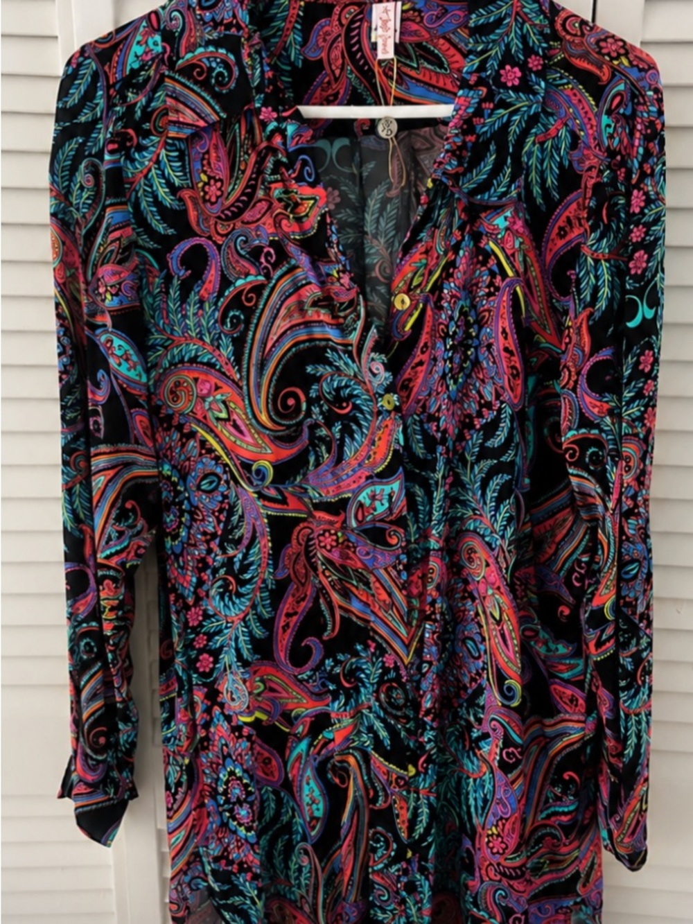 Luli Fama QUE LINDA - Blouse Dress — Multicolor - Picture 3 of 3